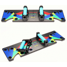 One-piece platform for push-ups with stops