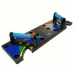One-piece platform for push-ups with stops