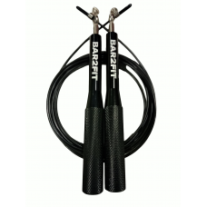 Speed ​​jump rope BAR2FIT black