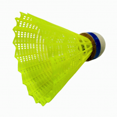 Nylon shuttlecocks for badminton yellow