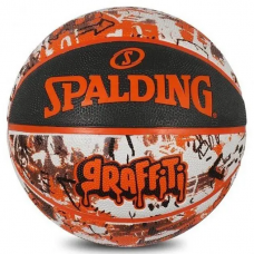 Basketball ball Spalding Orange Graffiti No. 7