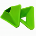 Triangular training chips green 